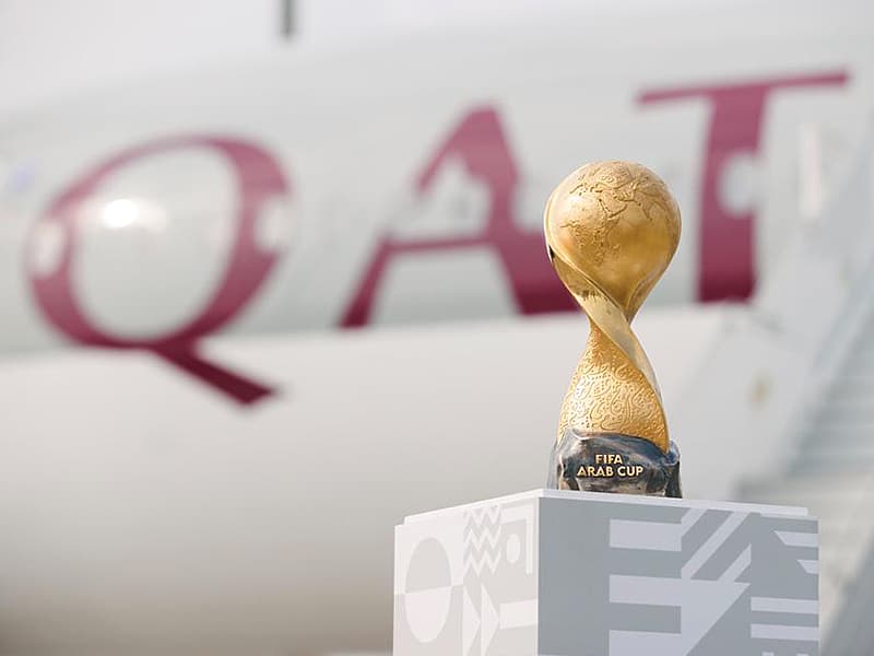 FIFA Arab Cup trophy has been unveiled