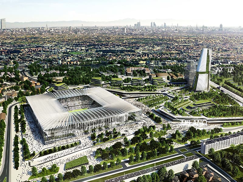 Milan stadium gets public approval