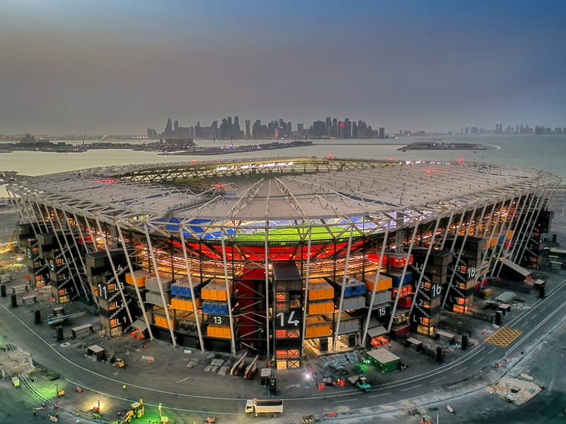 Qatar Stadium 974 unveiled