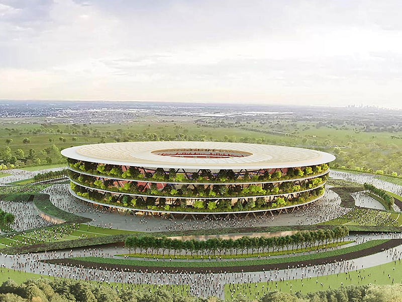 Serbia National Stadium design