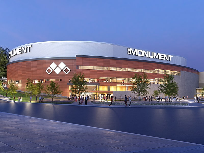 Summit Arena at The Monument soft opening