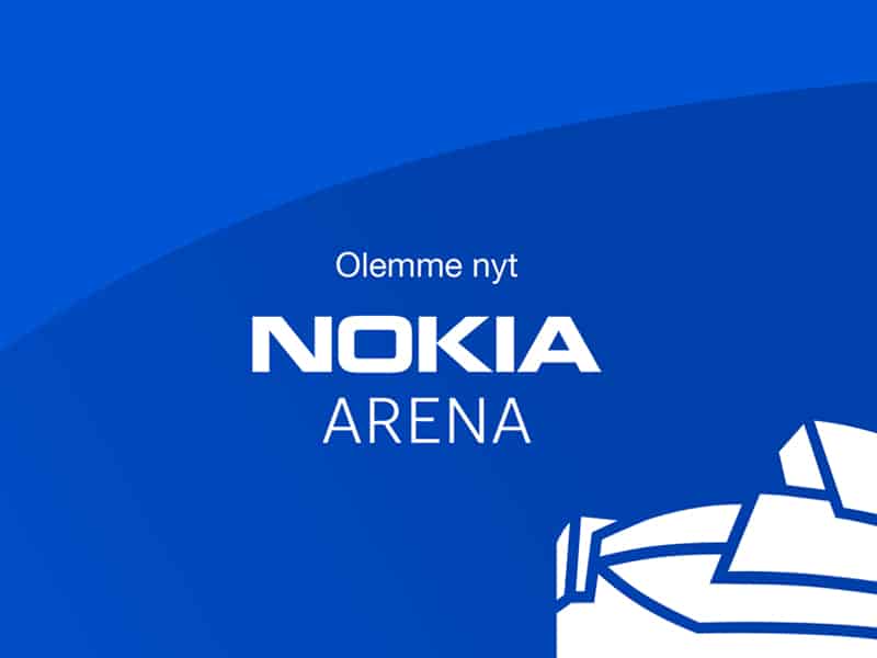 Tampere Deck Arena is now Nokia Arena
