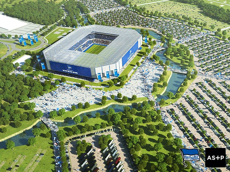 Hertha BSC stadium update December 2021