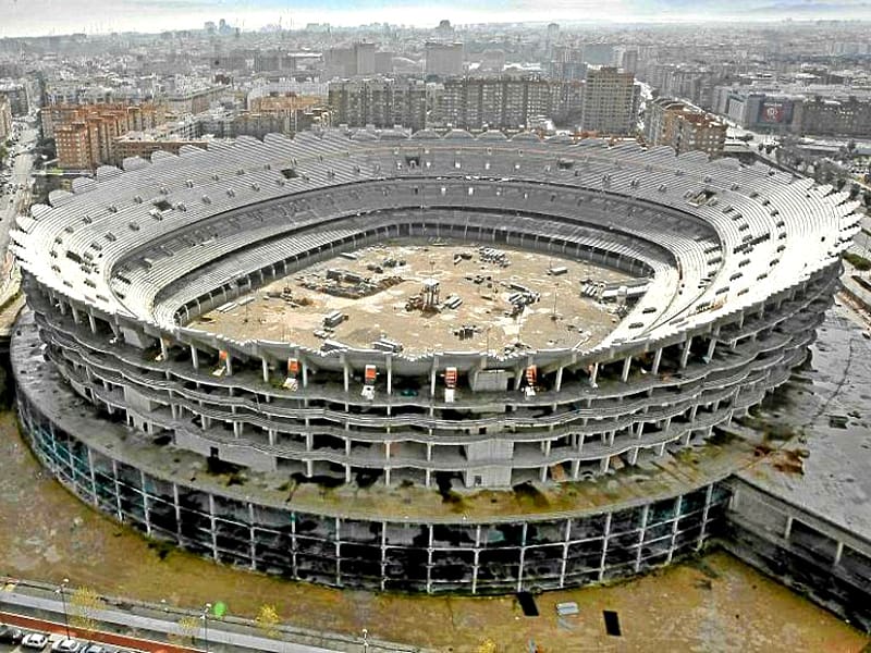 Valencia stadium update January 2022
