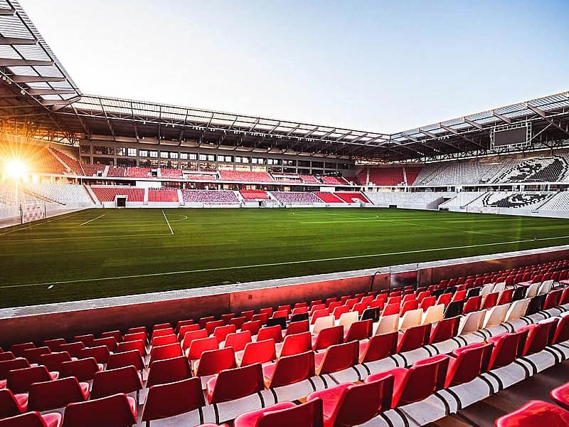 Solar panel installation begins at Freiburg stadium