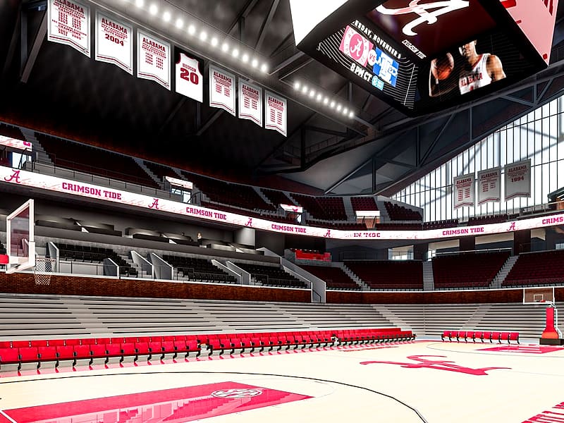 University of Alabama new basketball arena