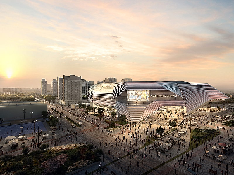 Casal España Arena de València postponed to 2024