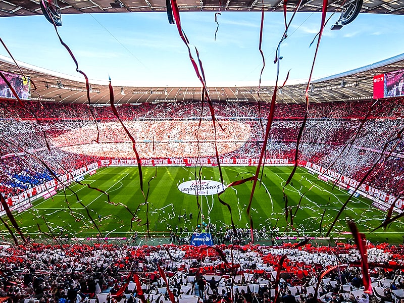 100th European game at the Allianz Arena: Bayern's fortress