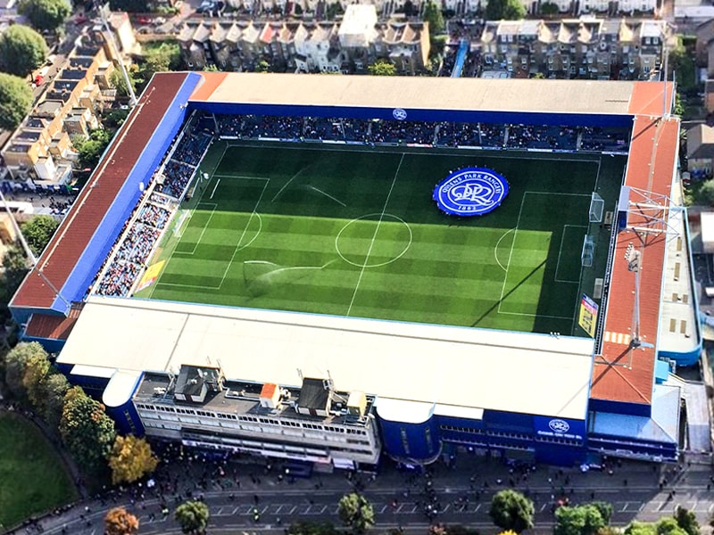 Queens Park Rangers will install rail seating