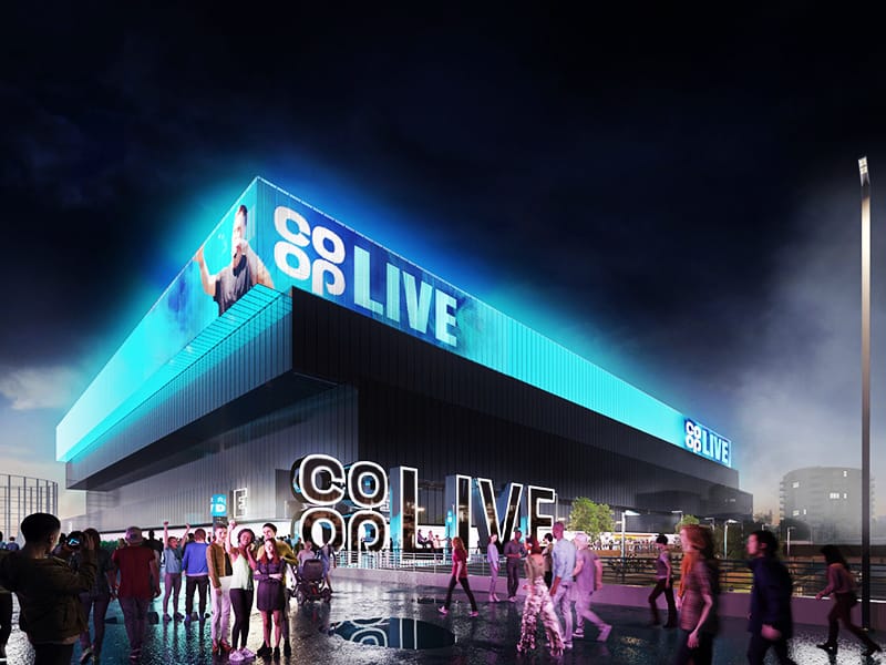 Co-op live arena new partner announced