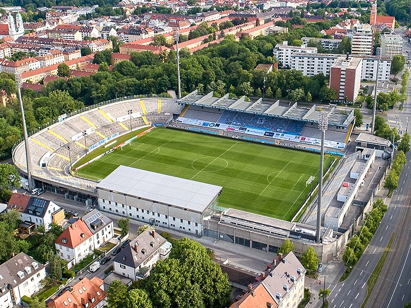 Gruenwalder Stadion update March 2022