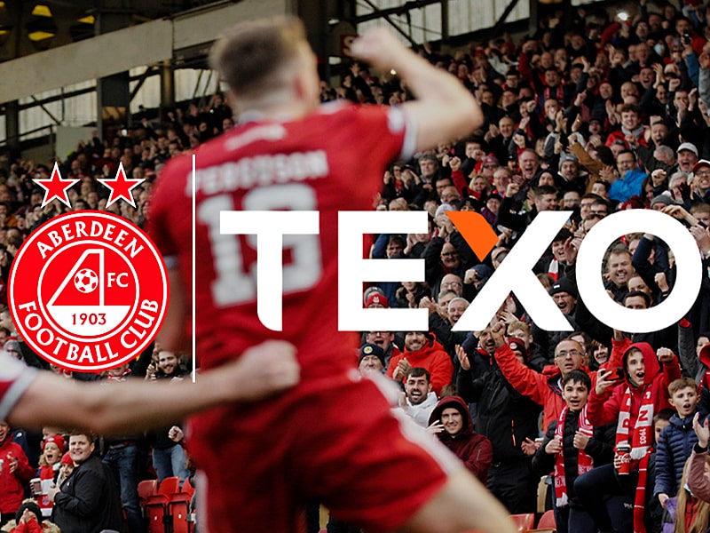 TEXO new Aberdeen FC sponsor