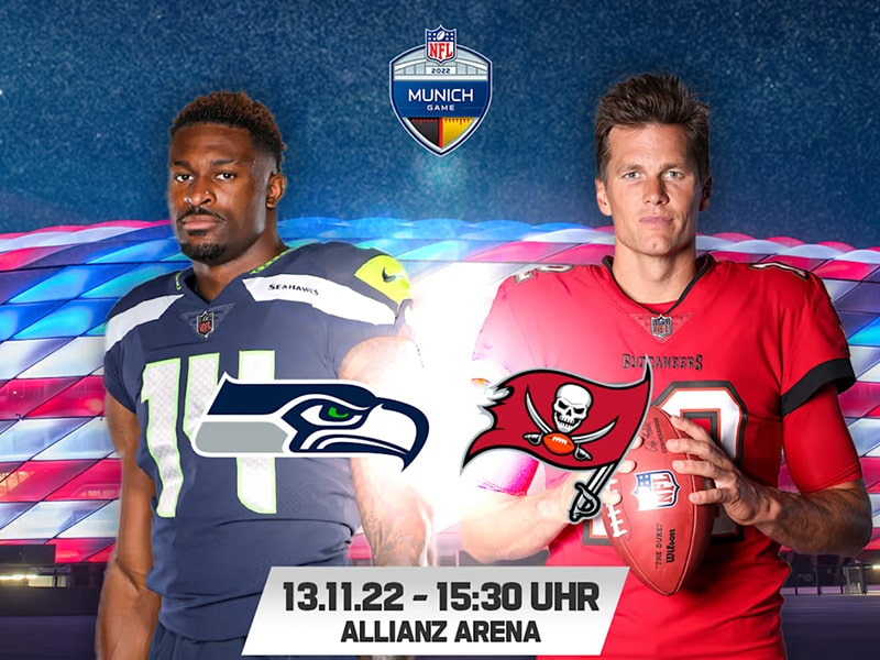 Buccaneers and Seahawks at the Allianz Arena
