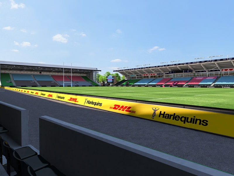 Harlequins rugby UK to install 3D virtual ticketing platform