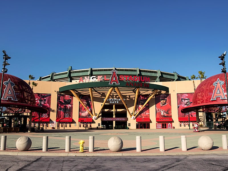 Los Angeles Angels stadium sell on hold
