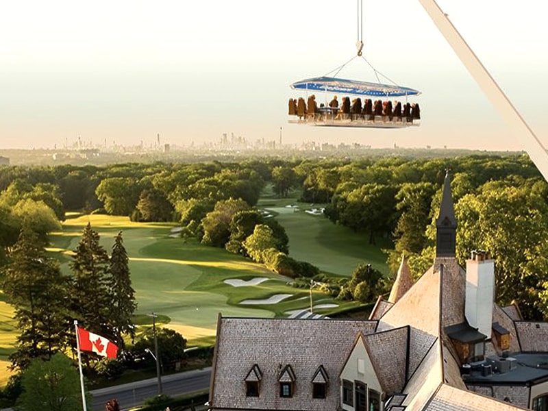Skyline seats at Canadian Open