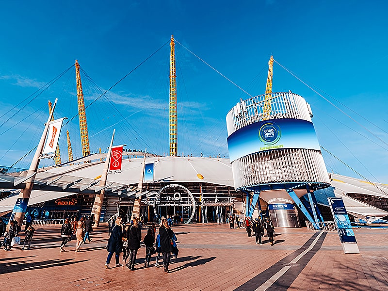 Sustainability at The O2
