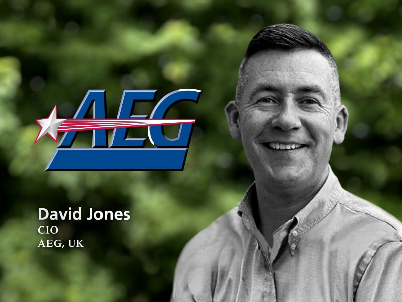 David Jones appointed to CIO at AEG