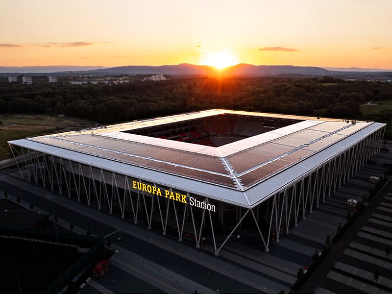 SC Freiburg completes solar roof at stadium