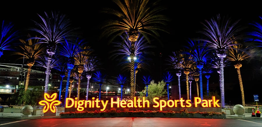 Dignity Health Sports Park - Coliseum Summit US 2022 - location