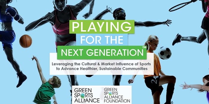 Green Sports Alliance - topic visual