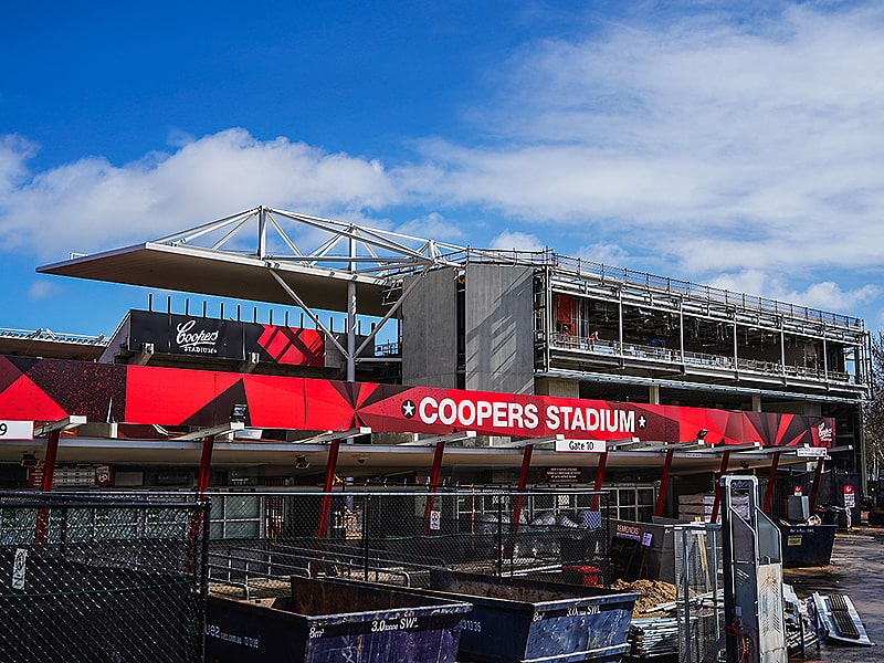 Adelaide United eastern stand redevelopment