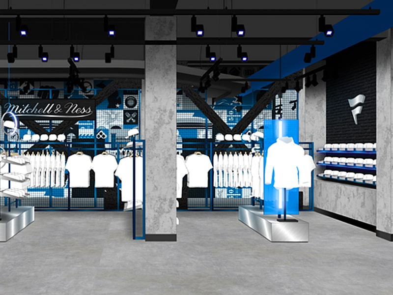 Detroit Lions shopping experience for fans