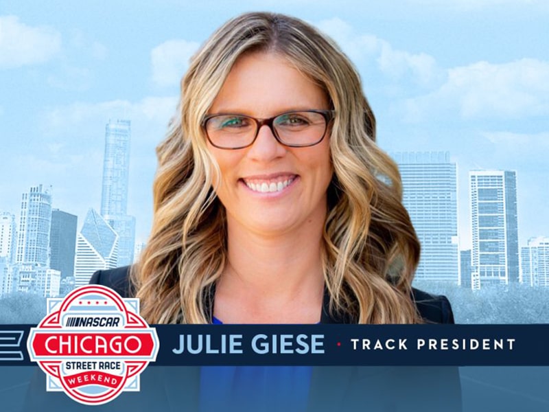 NASCAR appoints Julie Giese at president for Chicago street course
