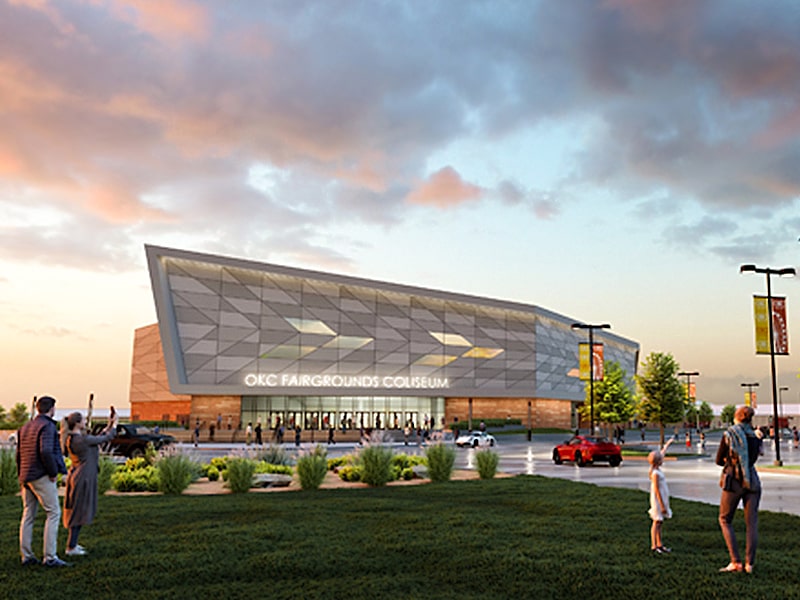 New arena for Oklahoma City