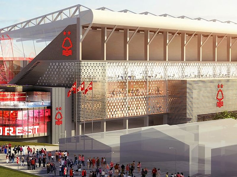 Nottingham Forest new grand stand approved