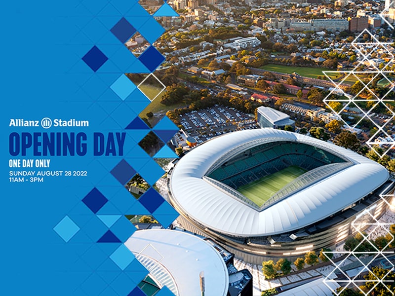 Sydney Allianz Stadium opening day