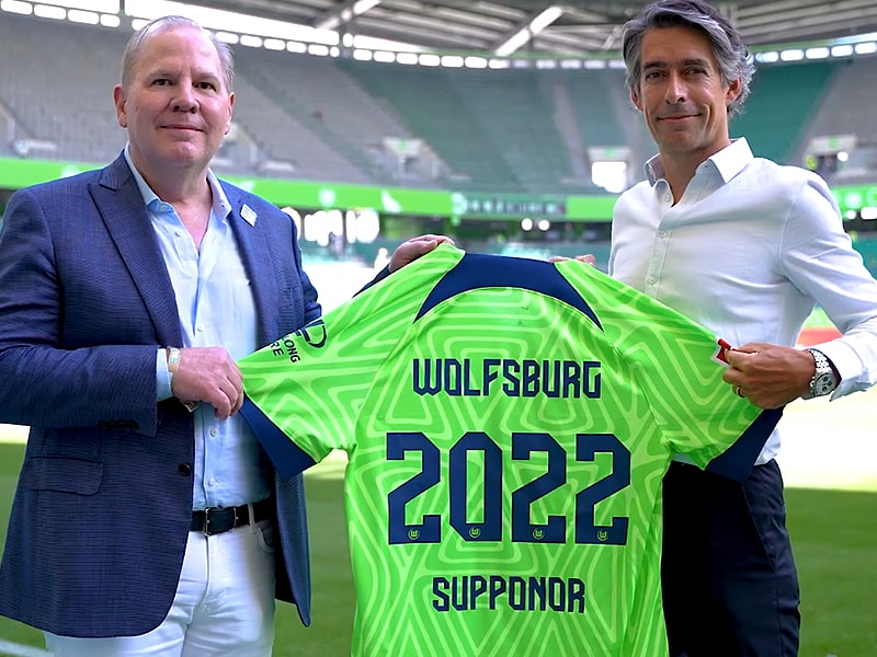 VfL Wolfsburg takes the lead in virtual advertising