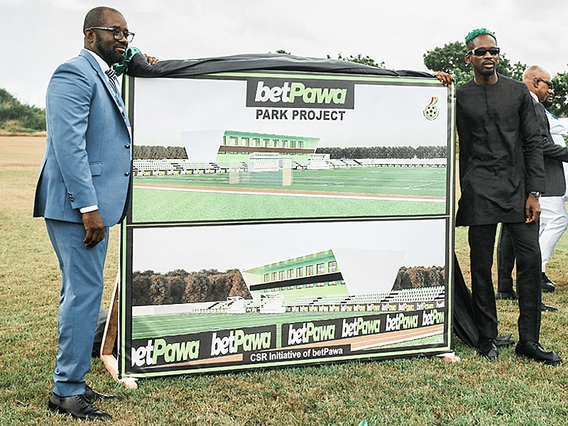 betPawa will fund new football facilities in Ghana