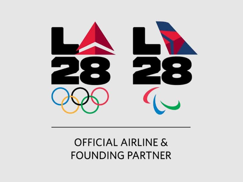 LA28 and Delta unveil first ever integrated Olympic logo