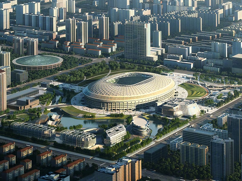 Beijing Workers' Stadium 360 degree change - Coliseum