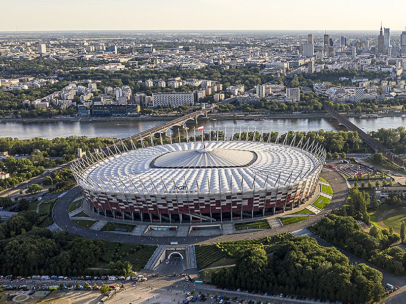 Polands National Stadium shut down