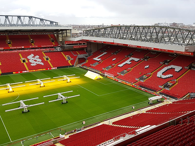 Rail seating to be expanded at Anfield Road