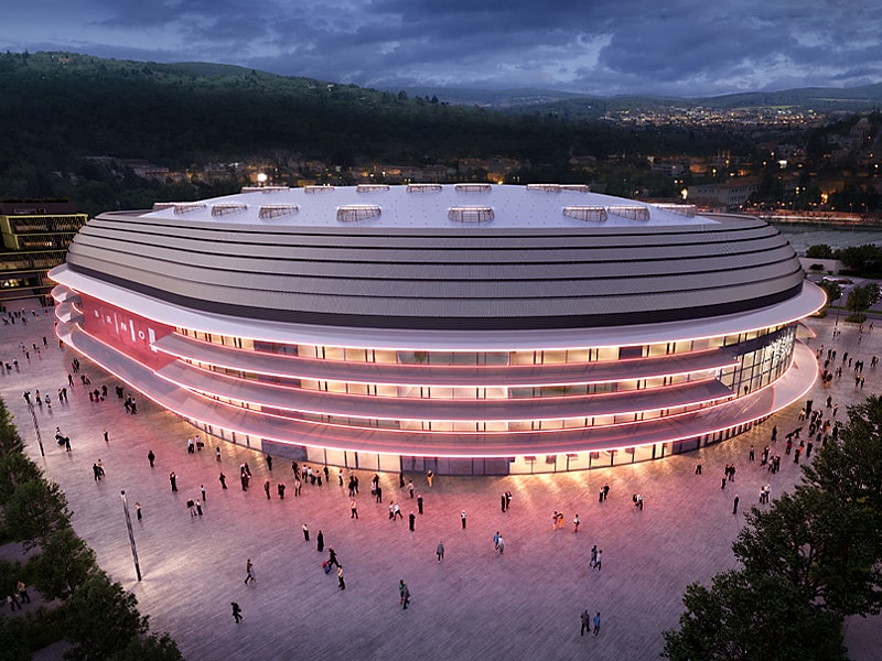 New arena in Brno Czech Republic