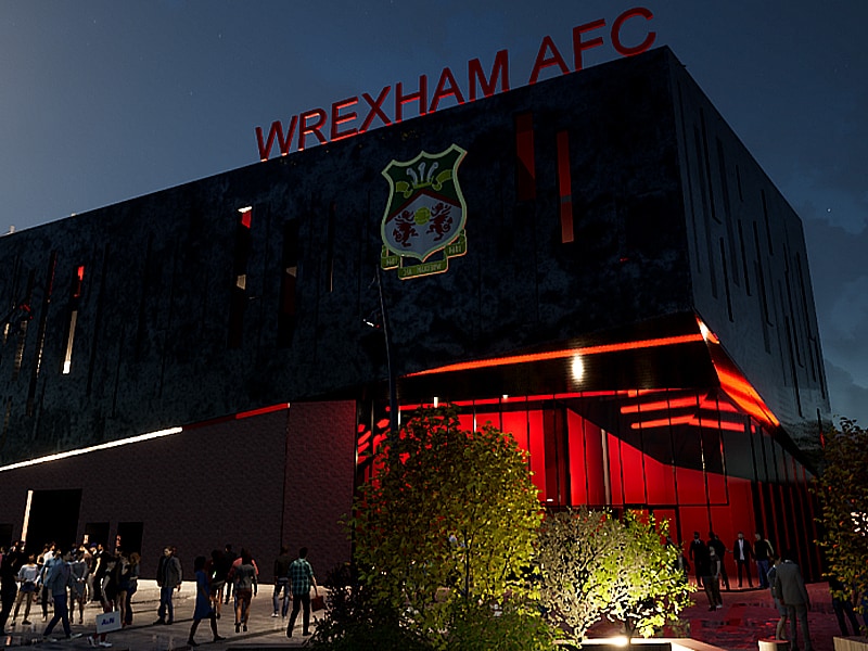 Wrexham FC new stand approved