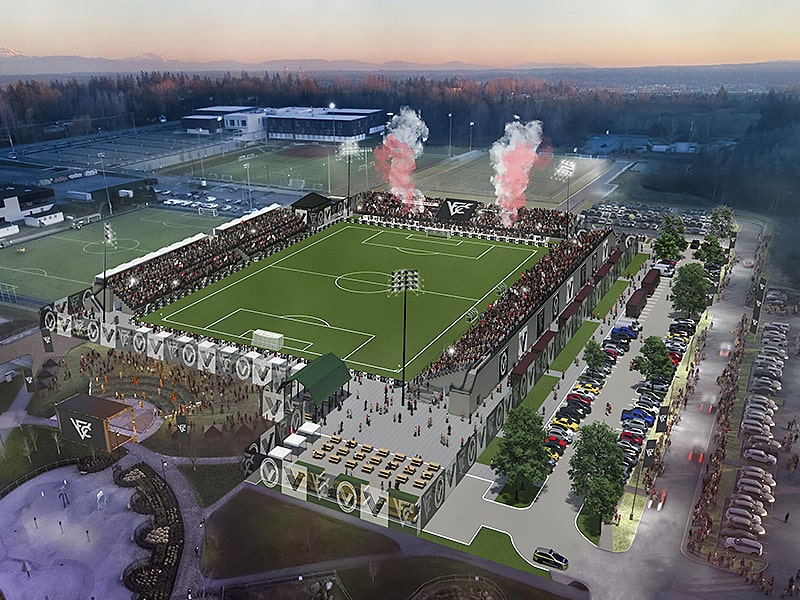 Vancouver FC new stadium renderings