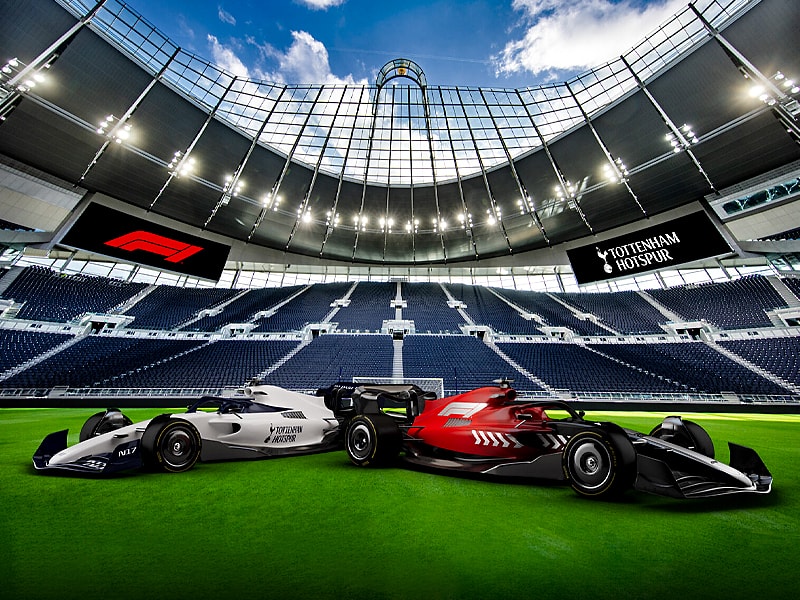 F1 partners with Tottenham Hotspur