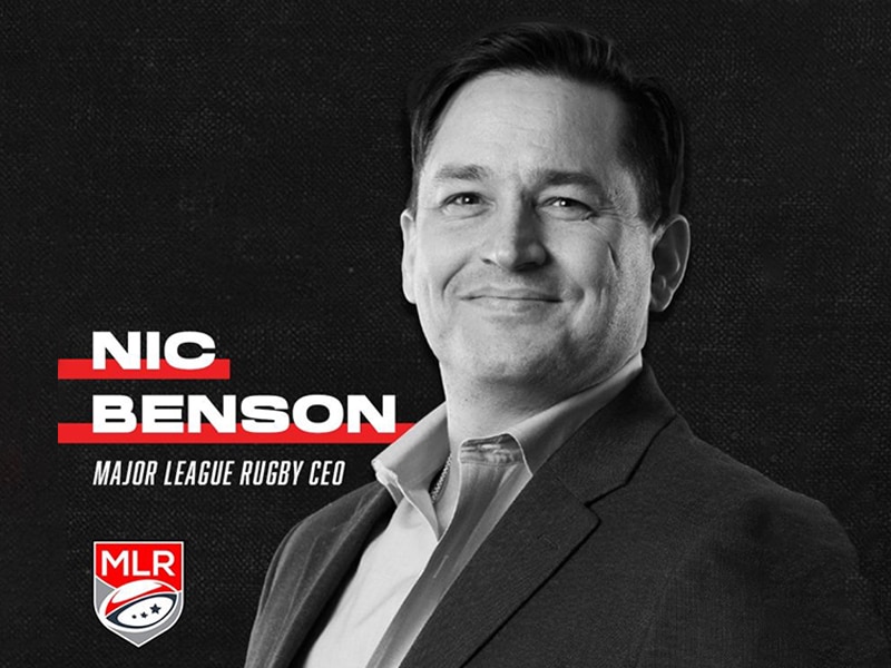 Nic Benson new CEO of Major League Rugby