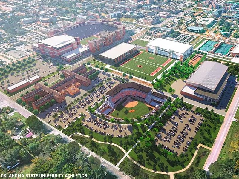 Oklahoma State University to create new sports facilities