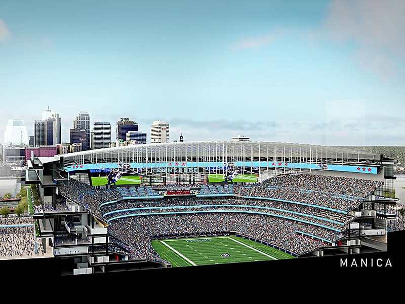 Agreement reached for new Titans stadium