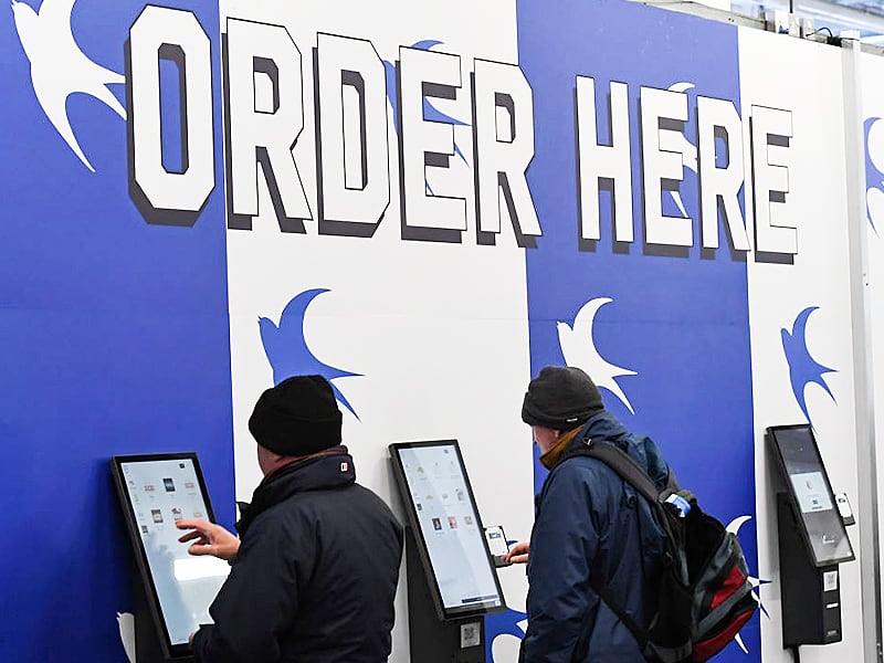 Cardiff City introduces self-ordering technology