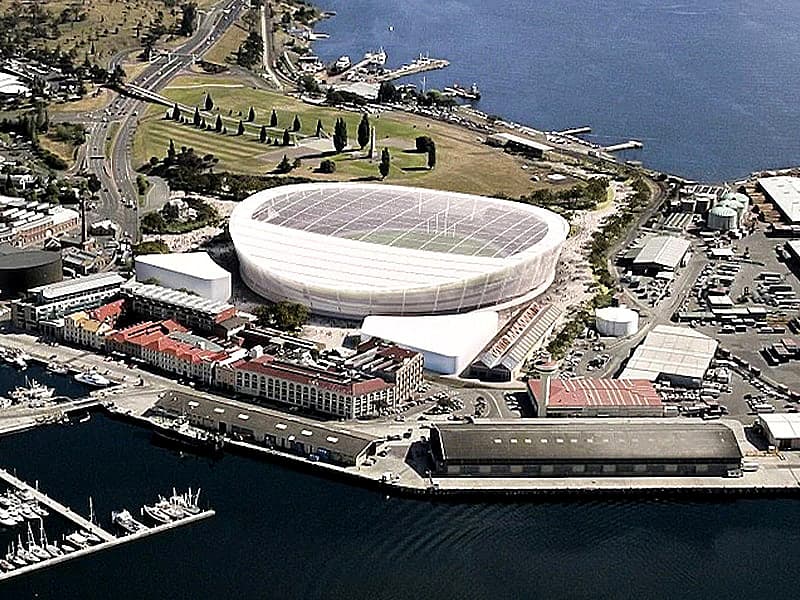 Government commits to new Tasmania stadium with funding