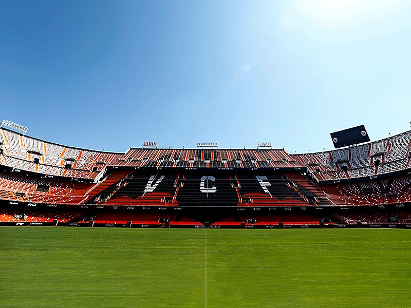 Partial stadium closure for five matches in Valencia