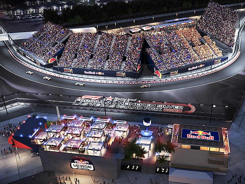 Red Bull announced as presenting partner for Las Vegas F1 Grand Prix