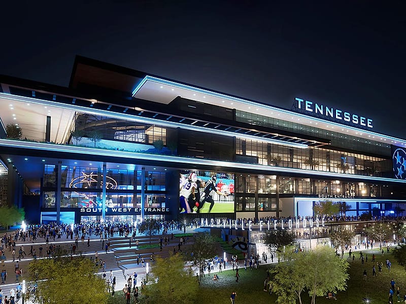 Tennessee Titans stadium approved