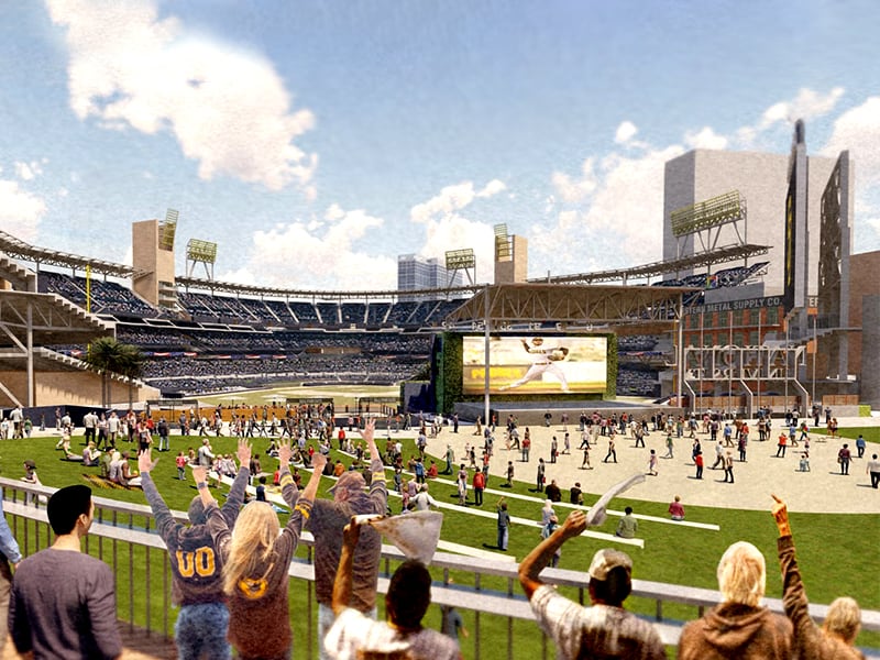 Gallagher Square at Petco Park will be renovated